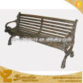 large casting bronze bench for outdoor decoration